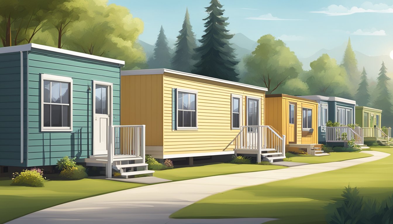 Cozy Living in Small Double Wide Manufactured Homes